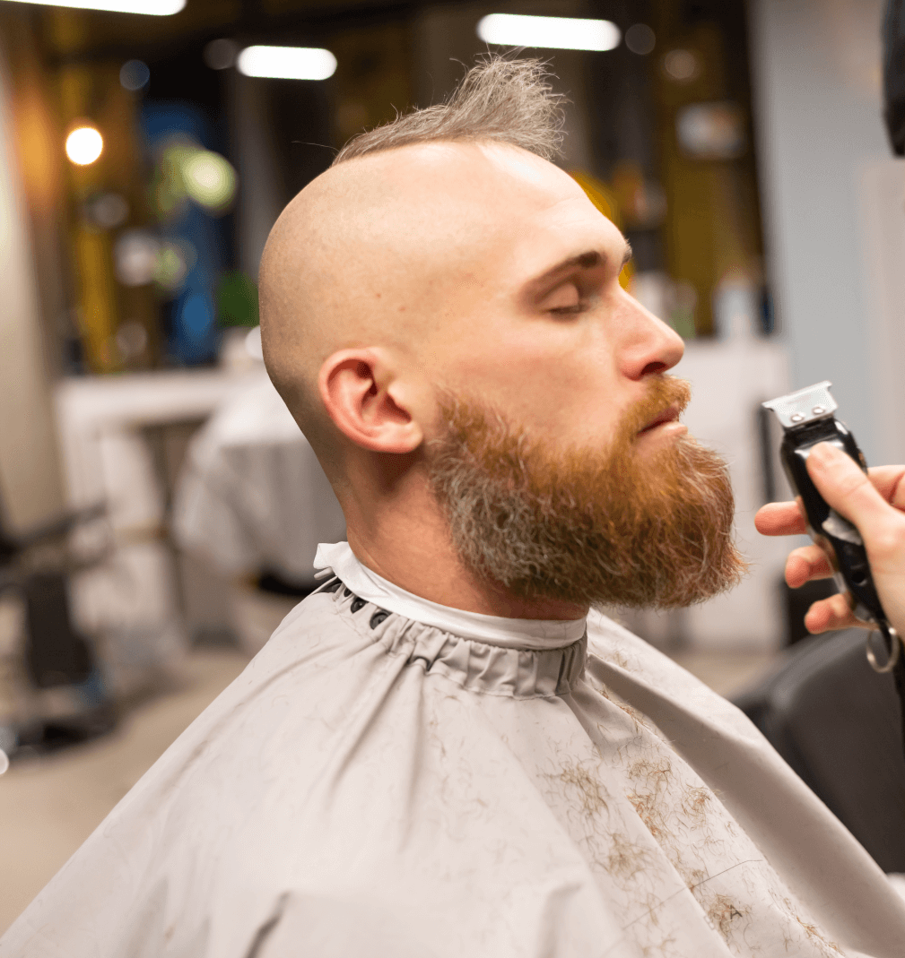 Corte realizado en la barbería, ejemplo 2