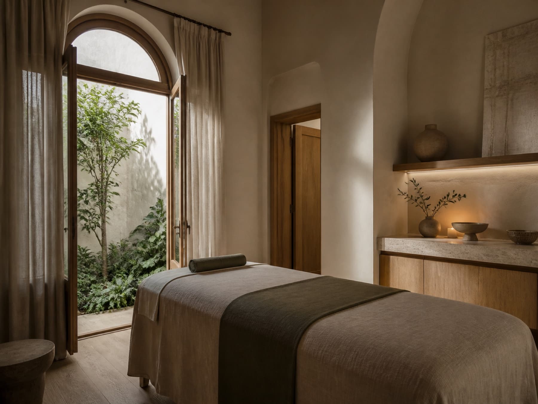 Cabina de tratamientos de la casa